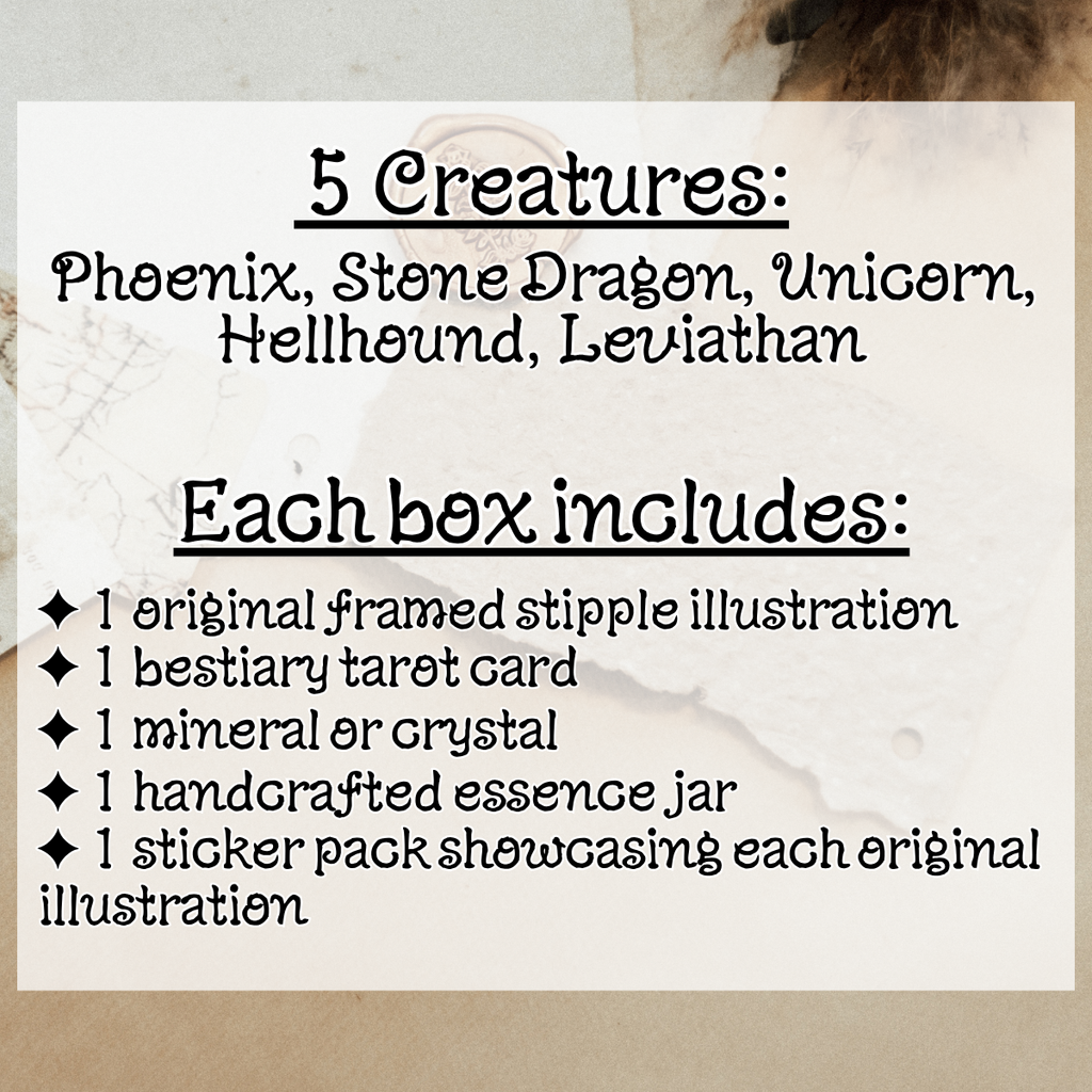 ✦ Forgotten Creatures: Archive Relic Box ✦