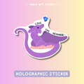 Love Thy Neighbor 💘 Holographic Sticker