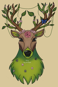 Forest Spirit 🦌 Art Print
