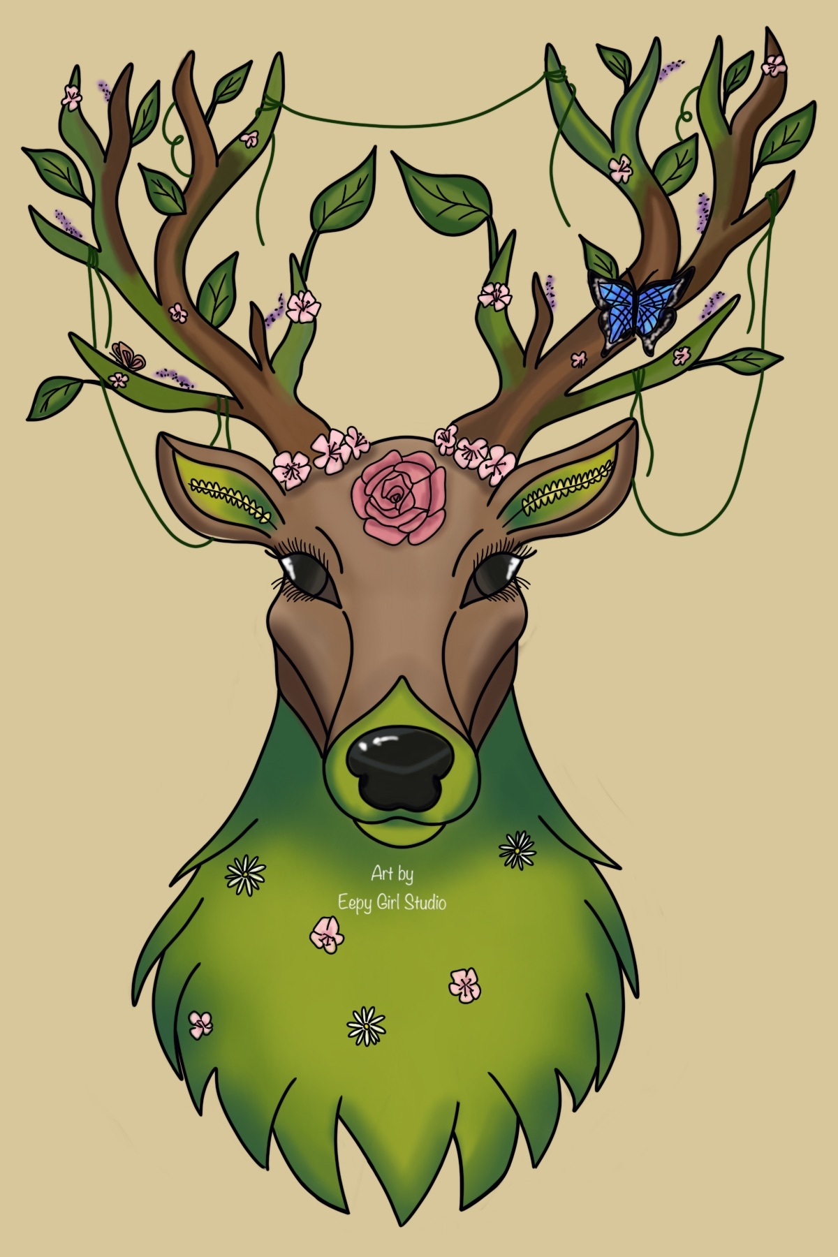 Forest Spirit 🦌 Art Print
